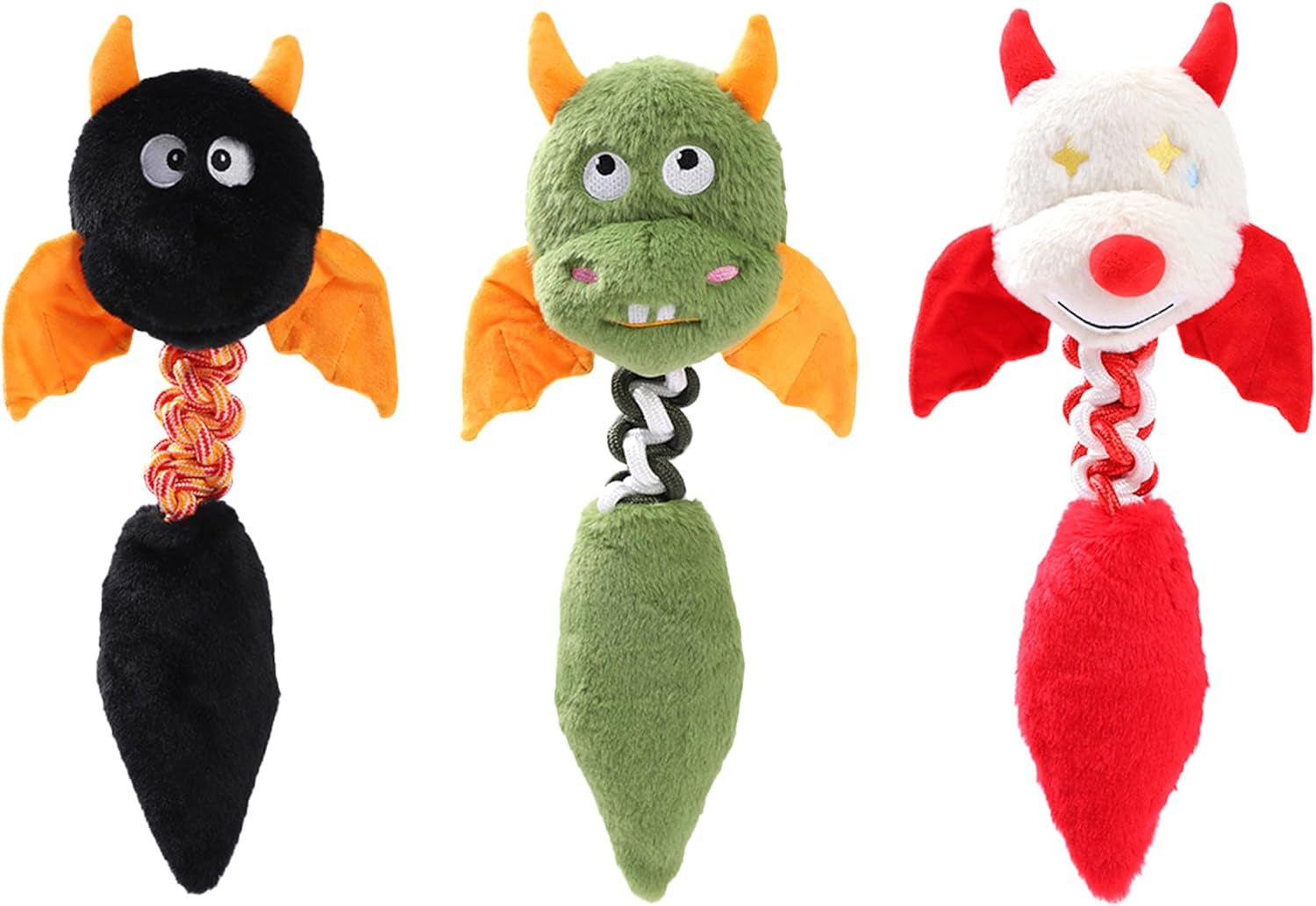 Premium Plush Squeaky Toys for Dogs and Cats - Ideal for Large and Small Breeds