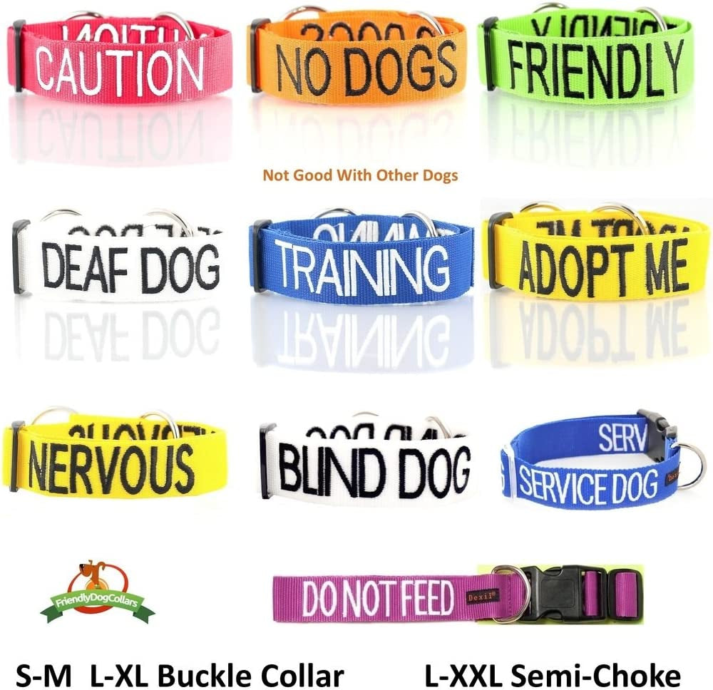 Premium Waterproof Reflective Fleece-Lined Dog Coat for Deaf Dogs - Available in Sizes S to XL, Prevents Accidents by Alerting Others (M-L Back Length 17" / 43 cm)