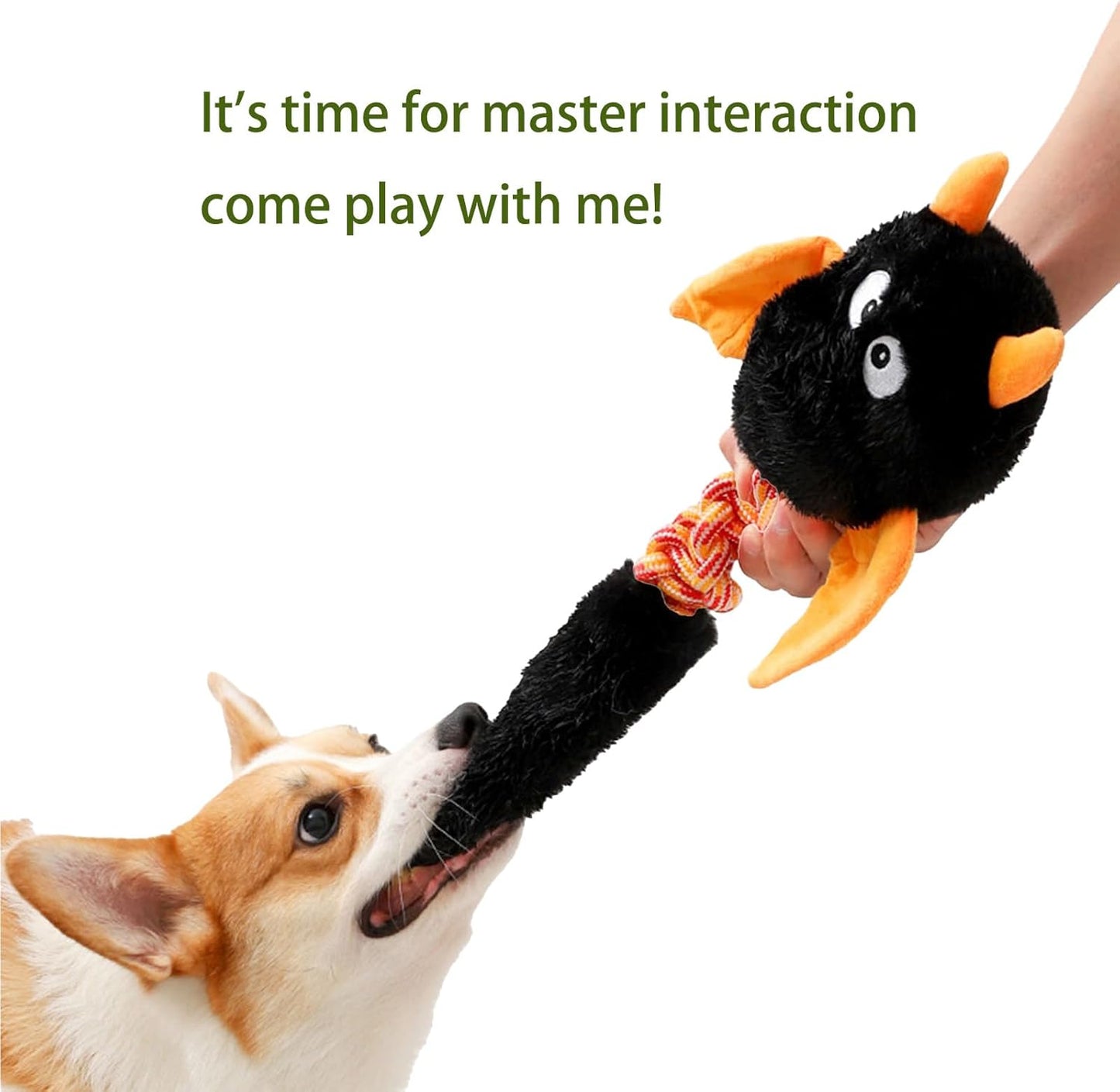 Premium Plush Squeaky Toys for Dogs and Cats - Ideal for Large and Small Breeds