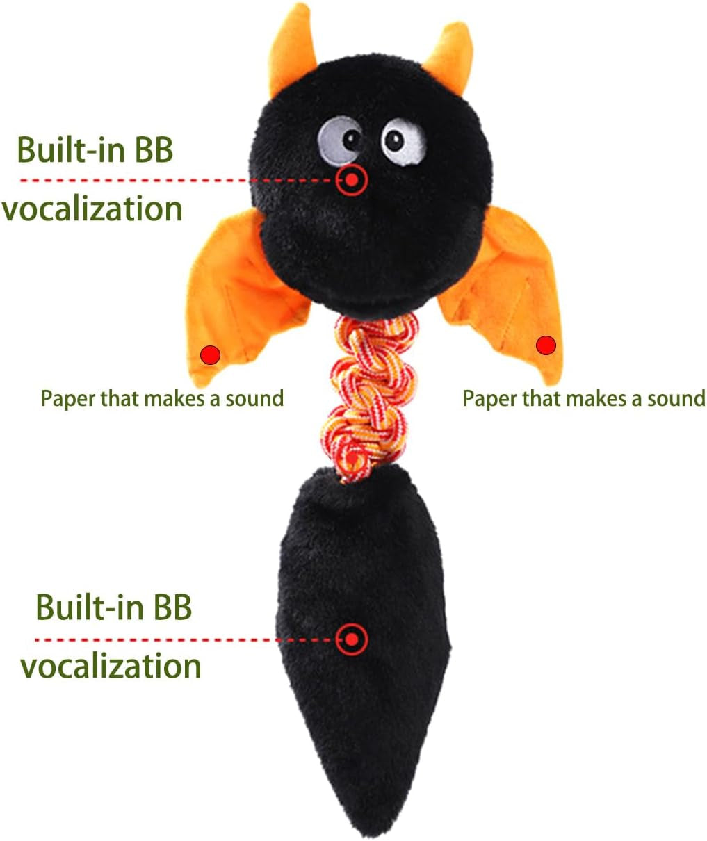 Premium Plush Squeaky Toys for Dogs and Cats - Ideal for Large and Small Breeds